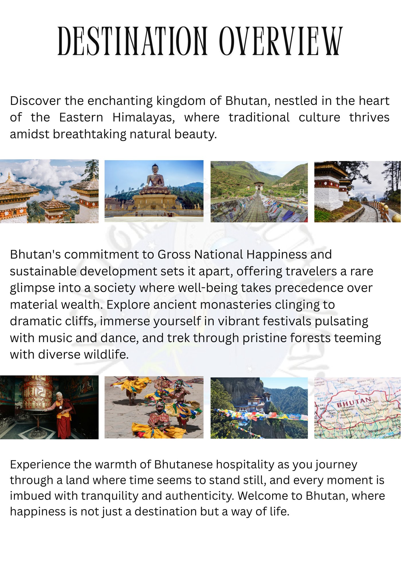 Bhutan itinerary &ndash; page 2