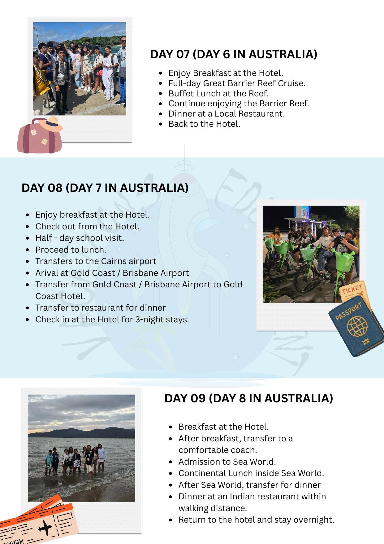Exploring Australia itinerary &ndash; page 7