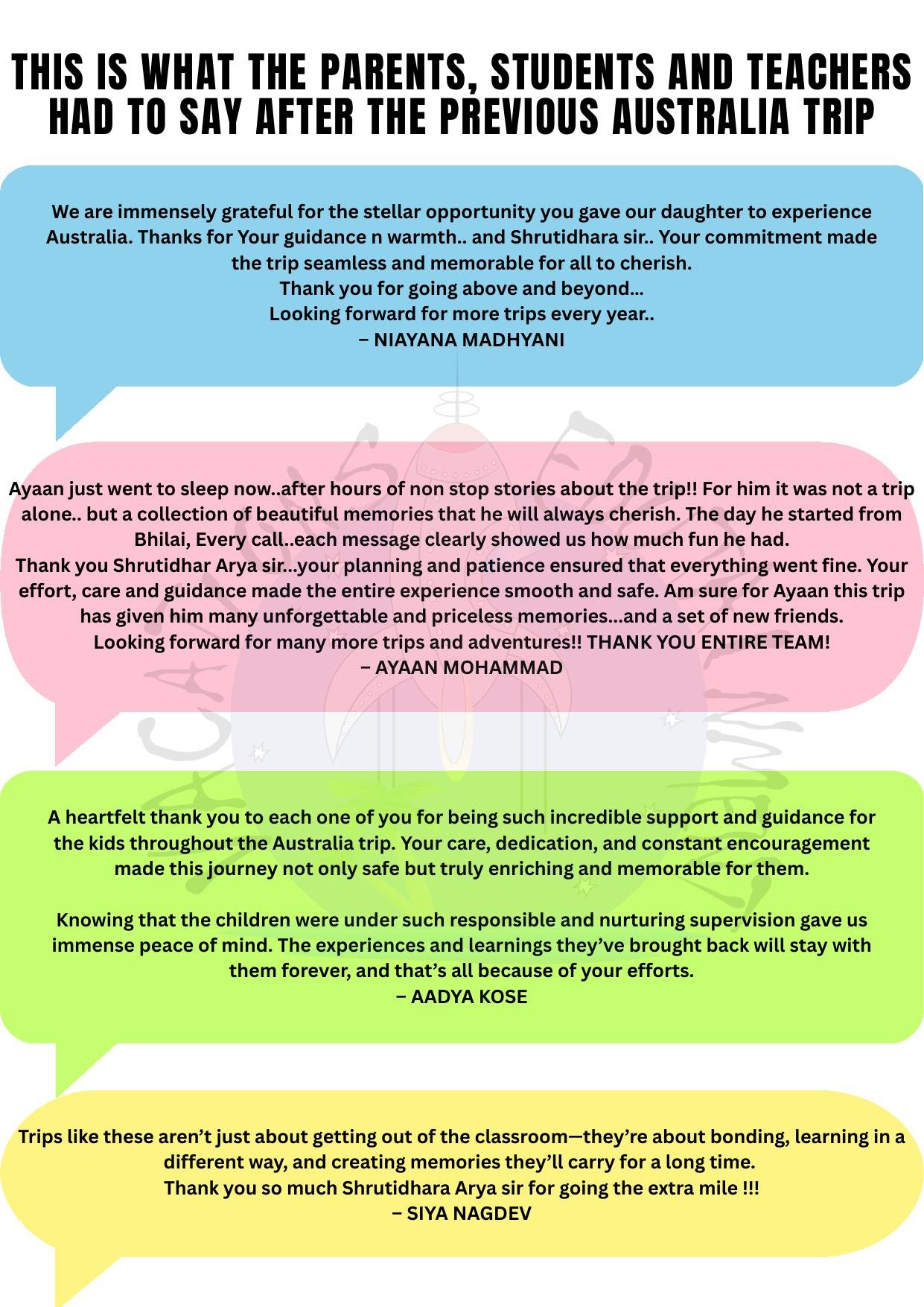 Exploring Australia itinerary &ndash; page 13