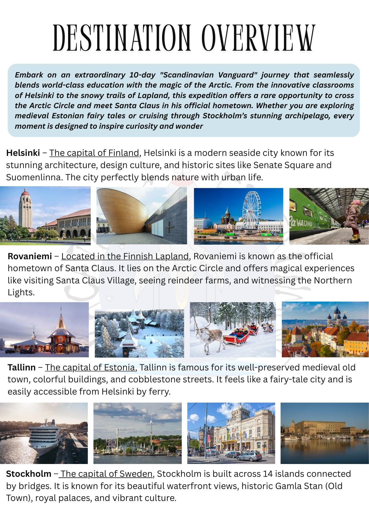 Scandinavian Vanguard itinerary &ndash; page 2