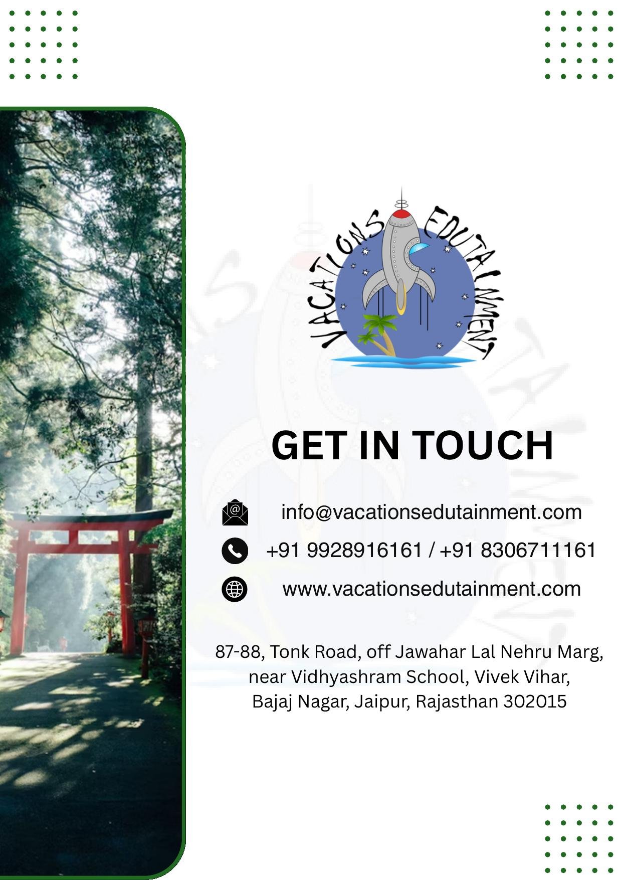Exploring Japan Student Exchange itinerary &ndash; page 12