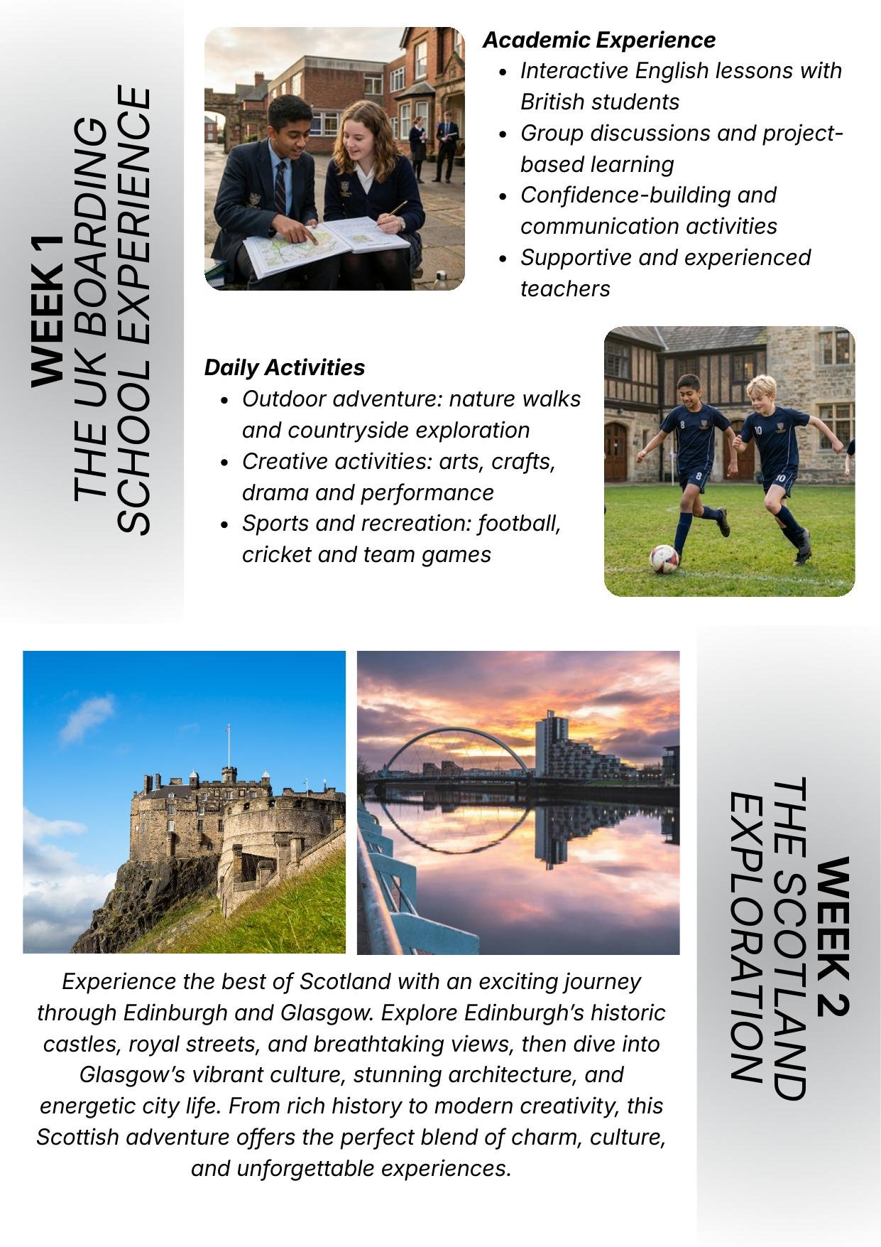 UK School Experience with Scotland itinerary &ndash; page 4