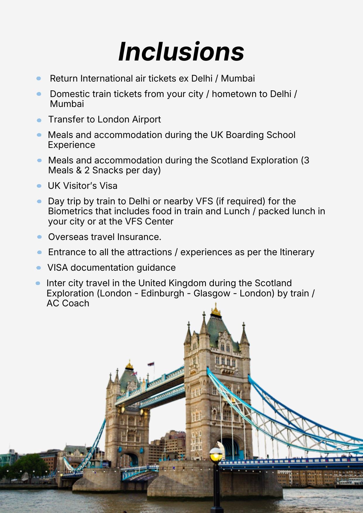 UK School Experience with Scotland itinerary &ndash; page 7